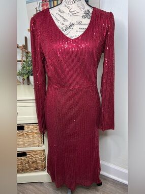 Brand New-Cooan Sequin Cocktail Dress